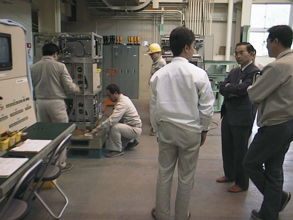 JAMICでの実験の様子 写真提供:スフェラーパワー株式会社