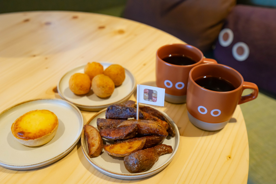 カフェmoimoi（もいもい）は、小清水町のじゃがいもをふんだんに使ったメニューが特徴。小清水町には人が集まれるカフェがこれまでなかったとのことで、利用者も多いそう。