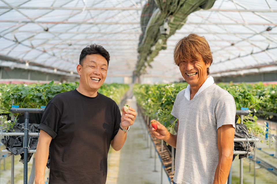 株式会社シンクリッチ創業者のお二人。左:専務取締役 川上さん、 右:取締役代表 大能さん